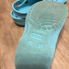 Crocs Kids Size 1 J Light Blue Clog