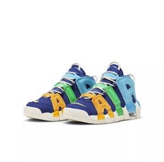 Nike Air More UPTEMPO Multi-Color Royal Blue, 7Y Youth Shoes Sneakers FJ0693-455