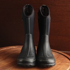 Bogs Boots Youth SZ 4 Black Classic High Handle Waterproof Chore Garden Outdoor