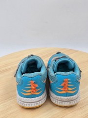 ASICS Kid’s Contend School Yard Running Shoes Aquarium/Orange POP Toddler sz 6