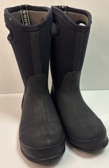 Bogs Classic High Youth Size 5 Black Insulated Waterproof Boots Unisex 52065-001