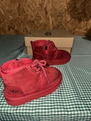 Size 9c – Ugg Neumel II Chukka Red Toddler Boots