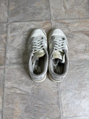 Nike Dunk Low Sail Light Bone GS Shoe Size 5.5Y Gray DD1503-107 Preowned