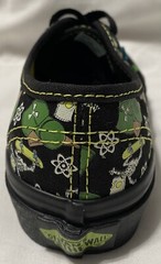 Vans The Simpsons Glow Incrhe Dark Bart Shoes. Kids Size: 11.5K