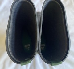Kamik Black/Gray Stomp Waterproof Rubber Rain Boots Youth Kids/Boys/Girls Size 4