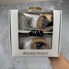 Freshly Picked Star Wars The Mandalorian The Child Moccasins sz 2