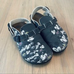 Birkenstock Disney Clogs Youth Size 2 Birki Mickey Mouse Mules Shoes