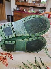 Kid Made Modern Rain Boots Size L 10-12 Bug Camo Garden Rain Boots