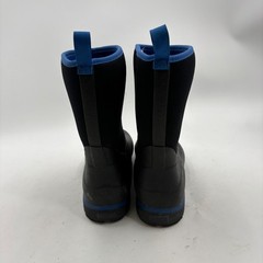 Muck Boot Company Kids Hale Waterproof Insulated Boots Black Blue Size 7 US