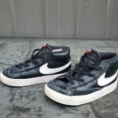 Size 10C- Nike Blazer Mid 77 Black DA4088-002 Toddler Kids Boys