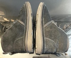 Ugg Neumel II Youth Size 3 Black Ankle Boots Lace-Up Sheepskin Insole