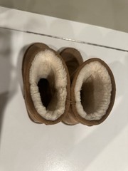 UGG 1017703K Shearling Style Brown Mid-Calf Boots Kids US 3 UK 2 EU 35