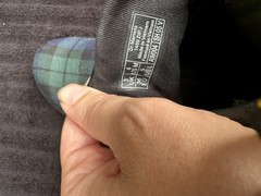 Doc Martens Junior Tartan Plaid Zip Up Boots Size 4usM 5usL
