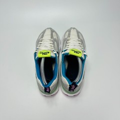 Nike Air Max Dawn White Gray Just Do It Athletic Running Shoes Sneaker Youth 5