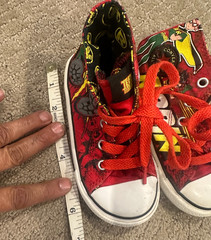Converse Chuck Taylor All Star High DC Comics Robin High Top youths Sz 8