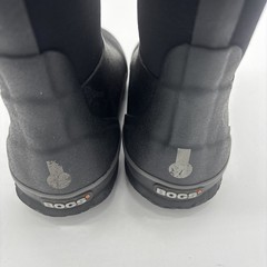 BOGS Classic High Waterproof Insulated Boots Youth Size 3 Black Winter Rain Snow