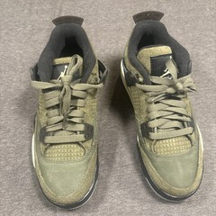 Nike Air Jordan 4 Retro SE Craft Medium Olive GS Size 3.5 FB9928-200