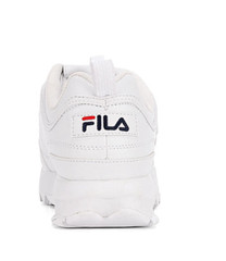 FILA DISRUPTOR II SNEAKER WHITE/PCT/VRED FW02945-111 FASHION BIG KIDS SNEAKER