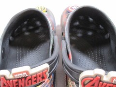 Avengers Kids‘ Crocs Size 11c with Jibbitz