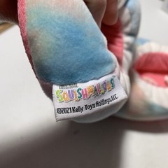 Squishmallows Rainbow Unicorn Slippers Size 4-5 New Without Tags