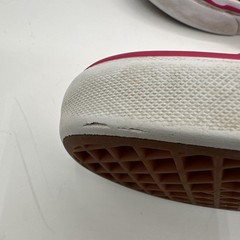 Vans Old Skool Rainbow Logo Pink Suede & Canvas Kids Shoes Size 1.5