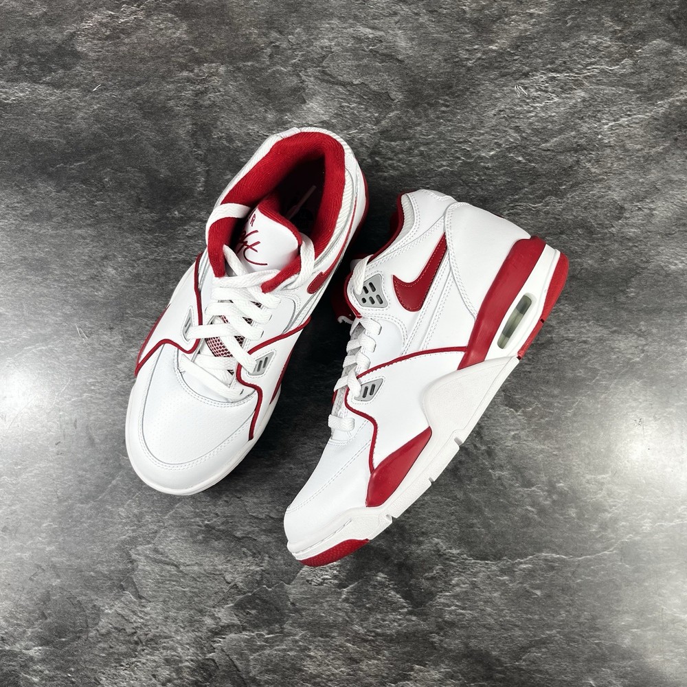 Nike air flight 89 “Varsity Red” HF0406-101 Size 7Y = 8.5 womens Brand new