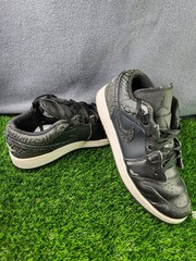 Big Kid’s Jordan 1 Low SE „Black Elephant“ Off Noir/Blk-Wht-Blk Size 6.5Y