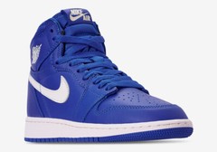 Nike Air Jordan 1 Retro High OG GS Hyper Royal Blue 575441-401 sz 6Y = 7.5 Women