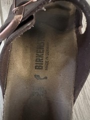 Brown Birkenstocks