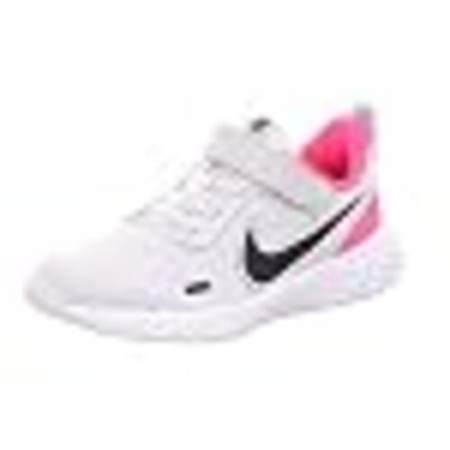 Sz Nike Pre-School Revolution 5 Photon Dust/Black-Hyper Pink Sneakers 1