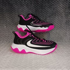 Nike Giannis Immortality 4 GS Youth Basketball Shoes Black Fuchsia Size 6Y