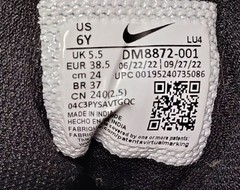 Size 6 (GS) – Nike Court Borough 2 Mid Black Game Royal