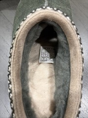 Kids UGG Tasman Slipper – Green Suede, Size 1 [1019066K]