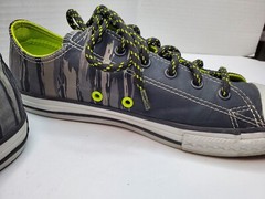 Converse All Star Chuck Taylor Junior Size 6 Tiger Stripe Camo Nice Fast Ship