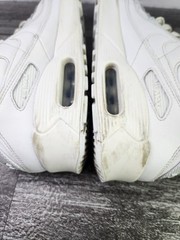 Size 4.5 (GS) – Nike Air Max 90 Low White – CD6864-100