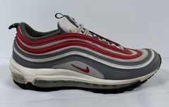 Nike Air Max 97 GS White Red Reflective Silver 921522-017 Size 7Y