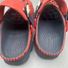 Marvel Crocs Kids Marvel Spider-Man Clogs Red Black Jibbitz Charms Youth Size 1