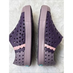Native Jefferson Block Water Shoes Slip On C6 Purple Pink Child Toddler Beach