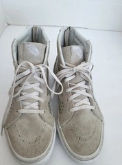 Vans Off the wall High-top leather Suede Skateboard Youth Size 4 Shoes