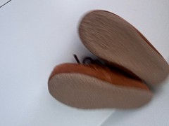 NEW Jcrew Crewcuts Kids 12 Solid Suede Brown Slippers