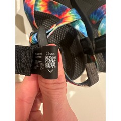 Kids UGG Goldenstar Tan Suede & Chaco Tie Dye Sandals Bundle Size 13-1