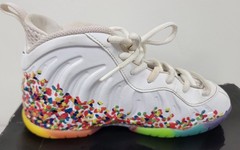 Nike Little Posite Pro Fruity Pebbles Preschool Size 1Y Used