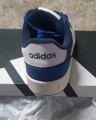 adidas Breakbase J Blue/White Sneaker Unisex Kids US 4.5 UK 4 EU 36 2/3