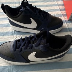 Nike Court Borough Low 2 GS Midnight Navy BQ5448-404 Size 7Y / Women 8.5 / Men 7