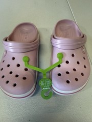 CROCS UNISEX KIDS GIRLS CROCBAND CLOGS COMFY LIGHTWEIGHT BALLERINA PINK SIZE 12