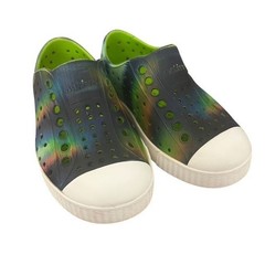 Native Jefferson Palm Green Shell White Palm Disrupt Little Kid Shoes Size 8
