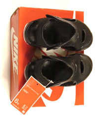 Size 6C Nike Sunray Protect 3(TD) Toddler Little Kids Sandals Shoes Black New
