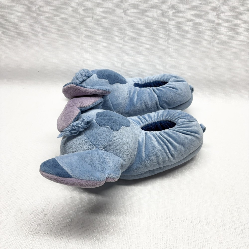 Disney Lilo and Stitch Blue Slippers Youth 7/8
