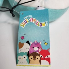 Squishmallows Kids Slippers Kitty Cat Teal Plush Size 13-1 Kellytoy Kitten New