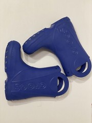 Crocs Kids Unisex Handle it Rain Boots Size J2 Blue Pull on